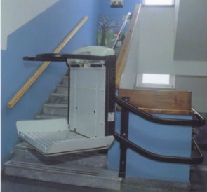 Trappelift til krumme gelændere og flere etager
